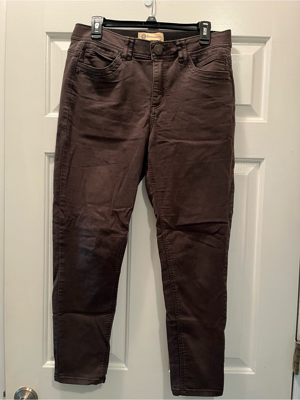 Democracy "Ab"solution Grey Skinny Jeans - Size 8